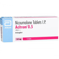 ACITROM 0.5MG TAB 1*10