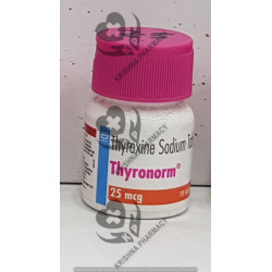 THYRONORM-25MG TAB 1*120