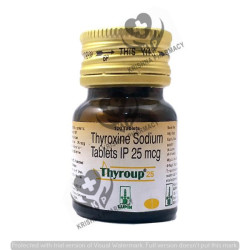 THYROUP-25MG TAB 1*100