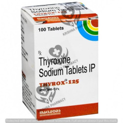THYROX-125MG TAB 1*100