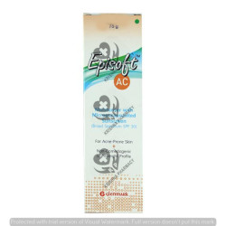EPISOFT AC MOIS CREAM 75GM