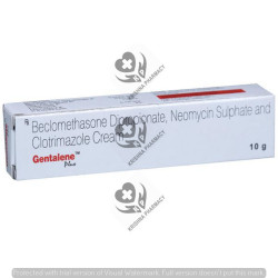 GENTALENE PLUS CREAM 10GM 1*10GM