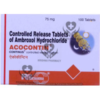 ACOCONTIN 75MG TAB 1X10