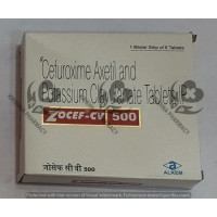 ZOCEF CV-500MG TAB 6TAB