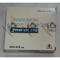 ZOCEF-CV-250MG TAB 6TAB