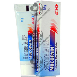 MUCOPAIN GEL 15GM 1*15GM