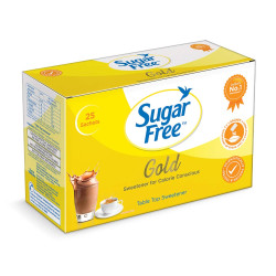 SUGAR FREE GOLD 25 SACHET 1*25