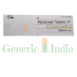 ELDEZOLAM 0.25MG TAB 1X10