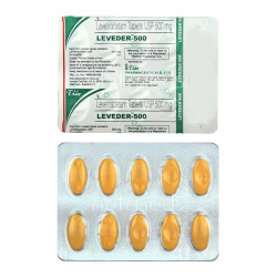 LEVEDER-500MG TAB 1*10