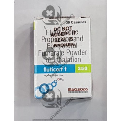 FLUTICORT-F 250 INHALER 1*120MDI