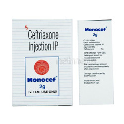 MONOCEF 2GM INJ 2GM