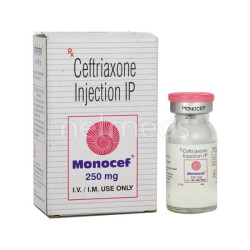 MONOCEF-250MG INJECTION 250GM MONOCEF-250MG INJECTION 250GM