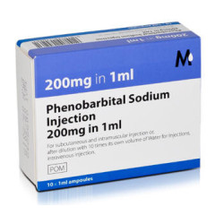 PHENOBARBITONE INJ 200MG 1ML