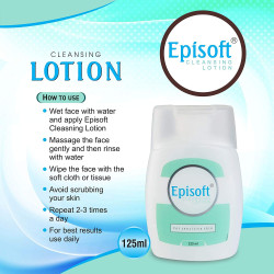 EPISOFT CLEANSING LOTION 125ML EPISOFT CLEANSING LOTION 125ML