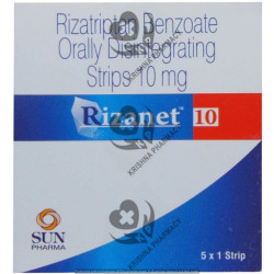 RIZANET 10MG  STRIP SACHET 1PCS