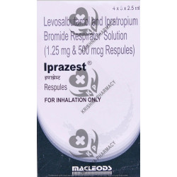 IPRAZEST RESPULES 1X2.5ML