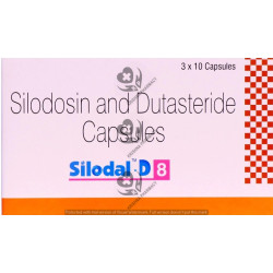 SILODAL D 8MG CAP S 1X10