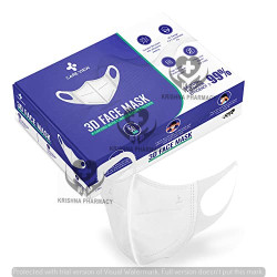 DISPO-MASK 3D FACE MASK 1X1 DISPO-MASK 3D FACE MASK 1X1