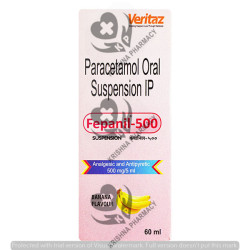 FEPANIL-500MG SYP 60ML