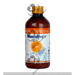 MUCAINE GEL ORANGE 1X200ML