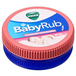 VICKS-BABYRUB BALM 10GM 1*10GM